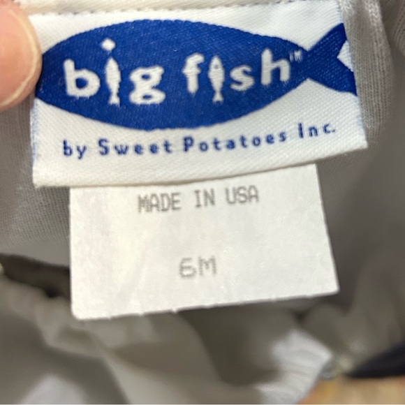 Big Fish baby swim trunks size 6 Mo - Picture 2 of 9
